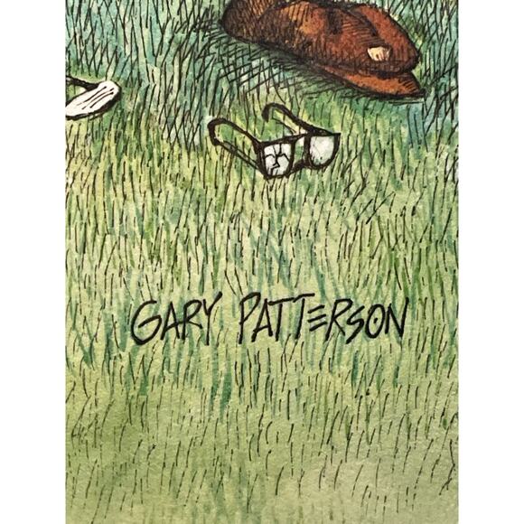 Gary Patterson ITS ONLY A GAME Golf Themed Print Vintage 1977 Sealed NOS - Picture 2 of 9
